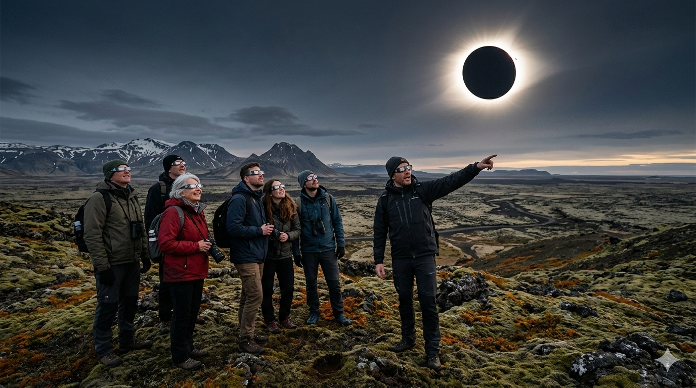 Total Solar Eclipse Tour Iceland – Small Group Eclipse Chase | Aug 12, 2026