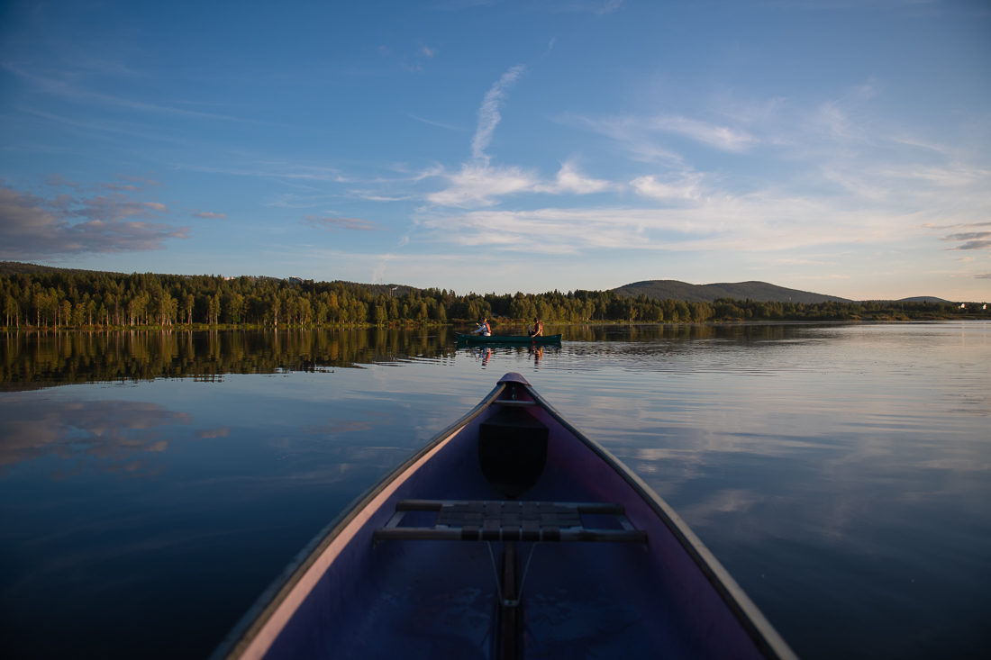 Canoeing trip to Levijoki