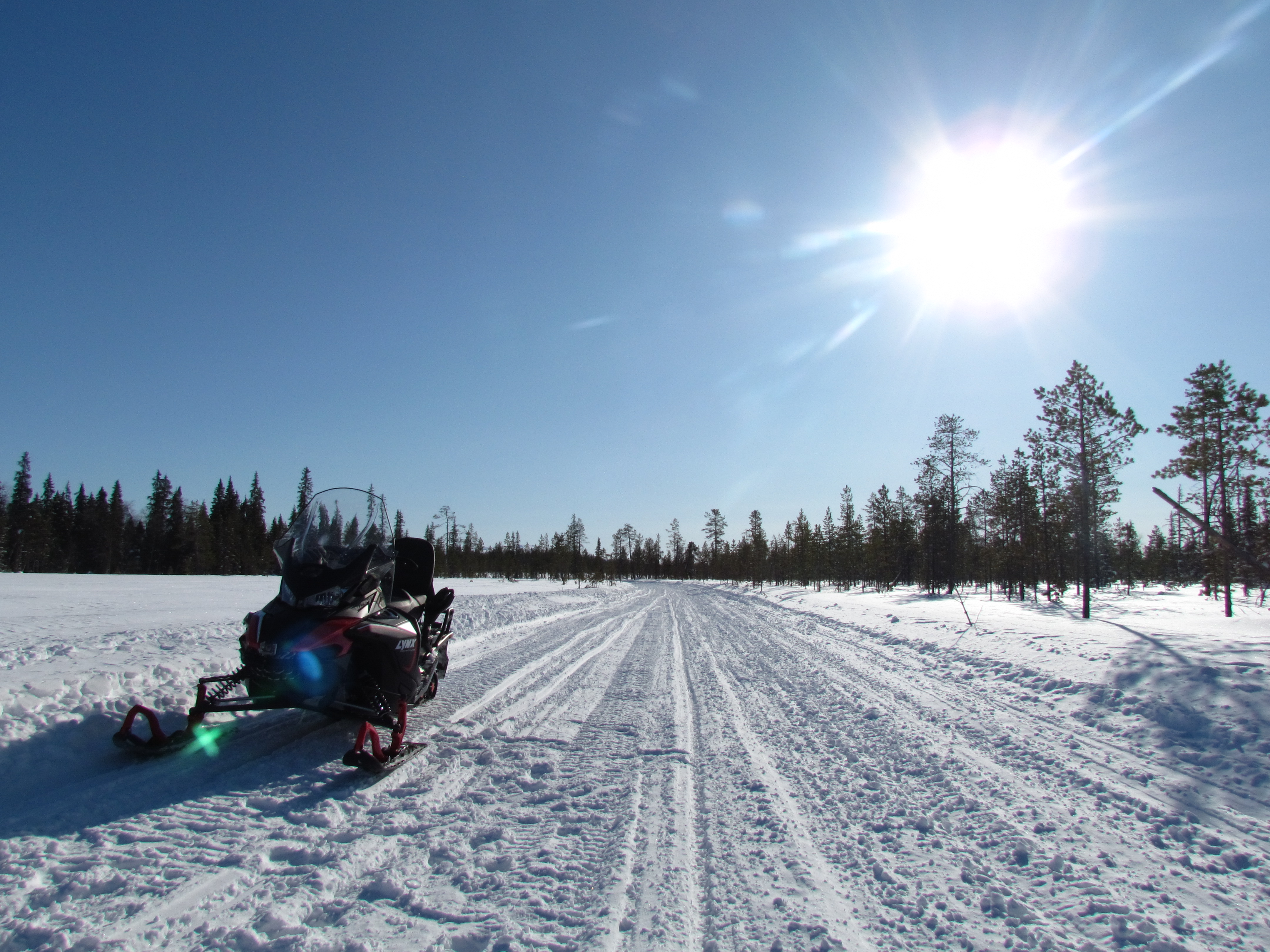 Raekallio safari by snowmobile (50km) - private group