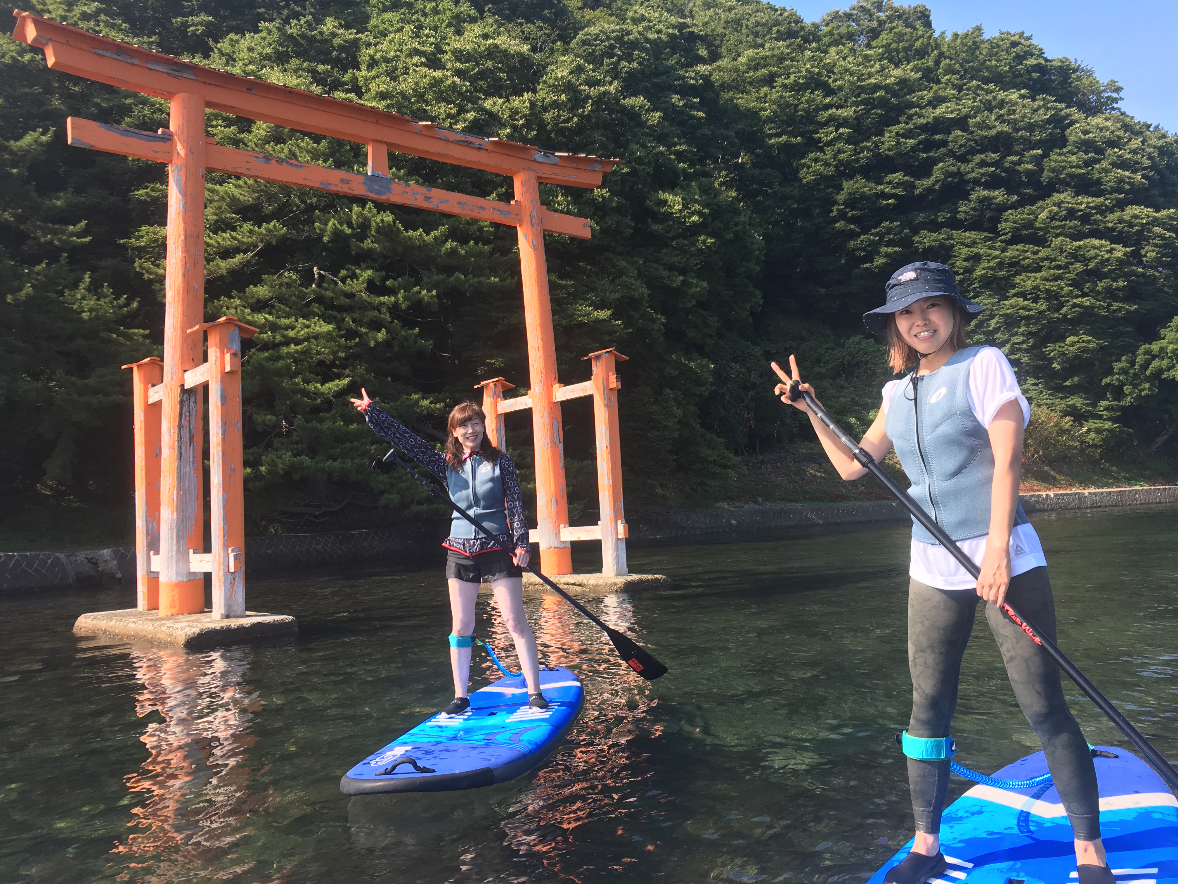 浅虫温泉　SUPツアー（湯の島上陸コース）