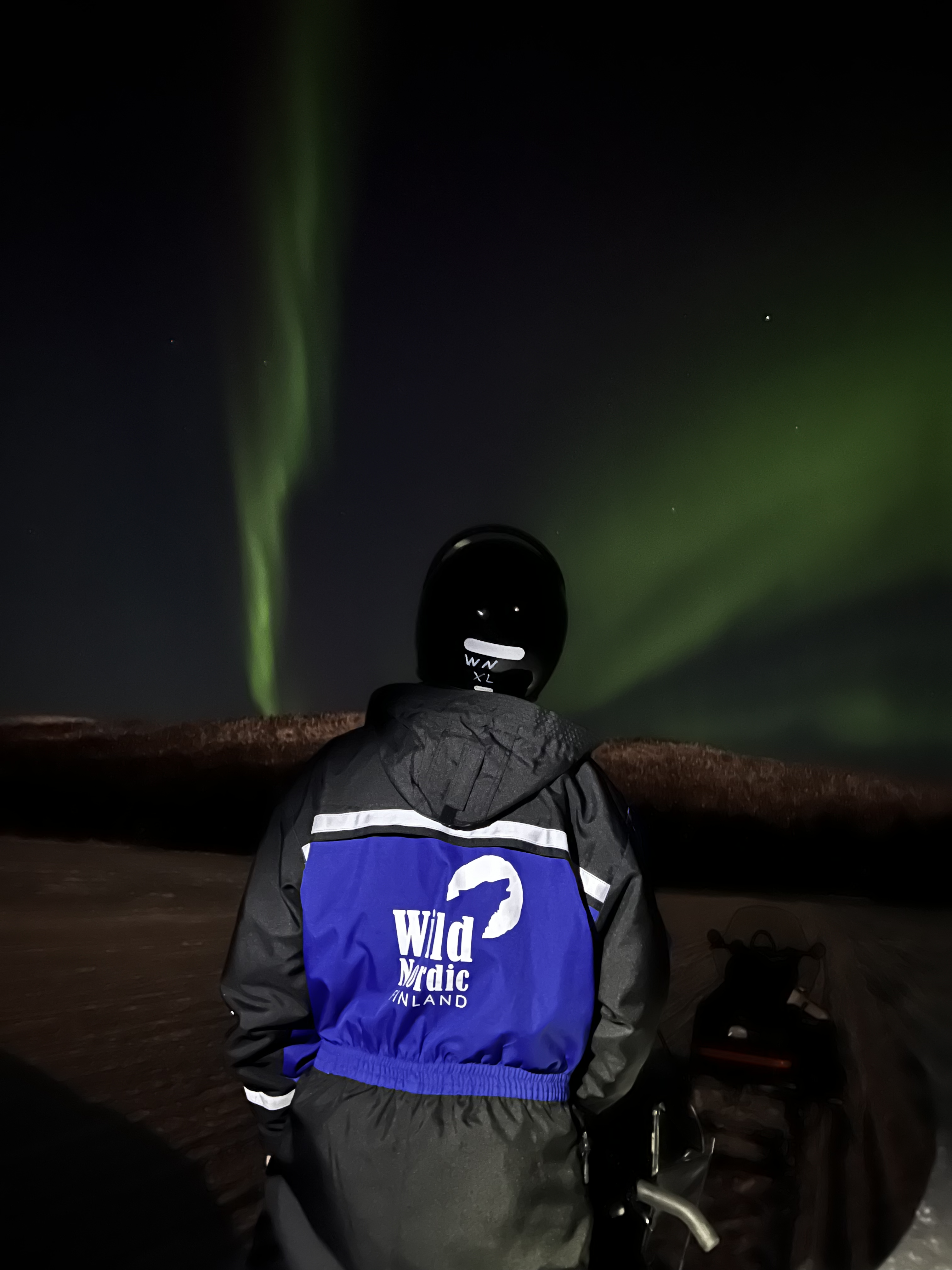 A Snowmobile tour: 3 Hour Safari to Search for the Northern Lights in Levi