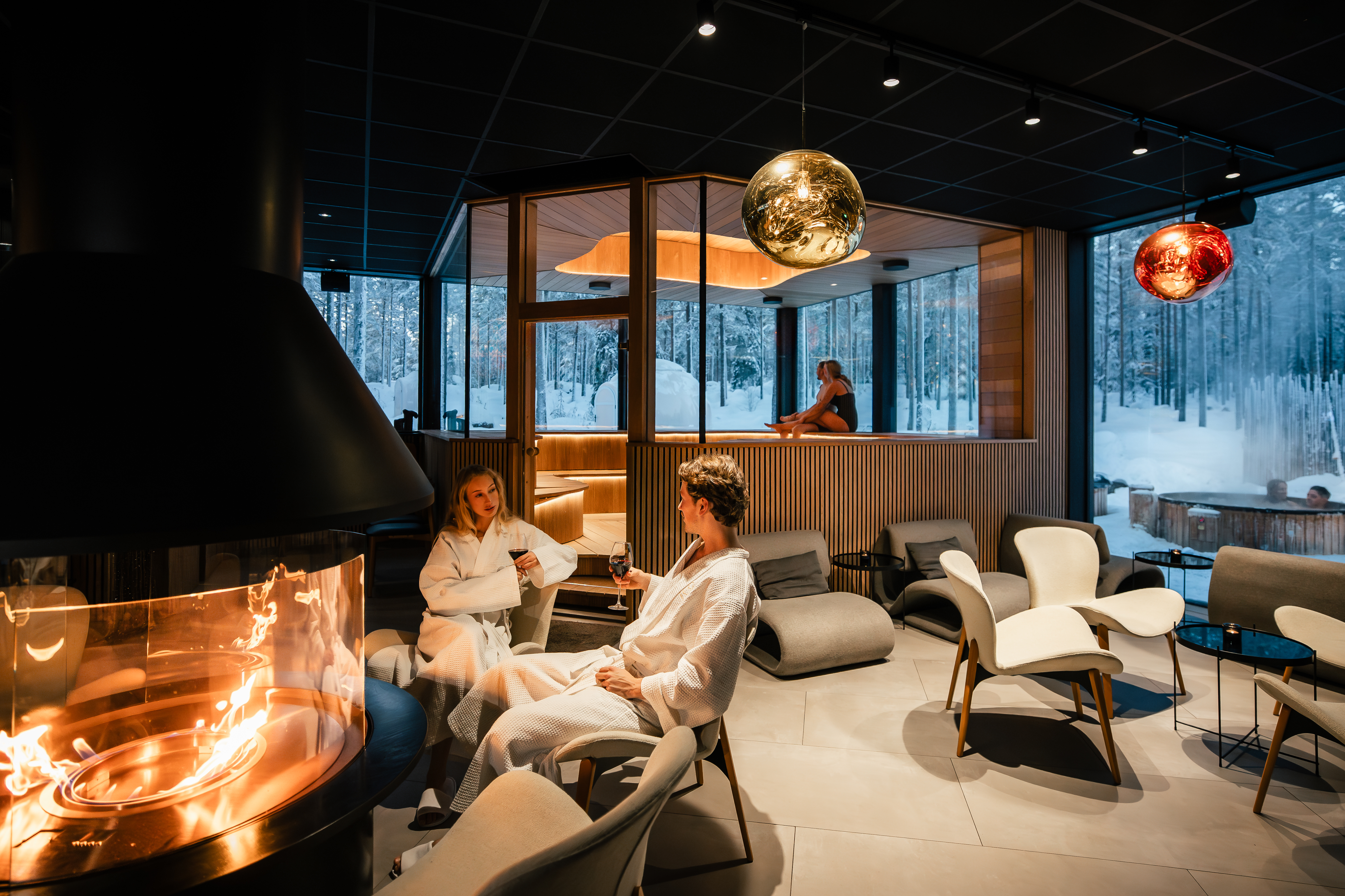 Arctic Spa Experience with Bathrobe Dinner