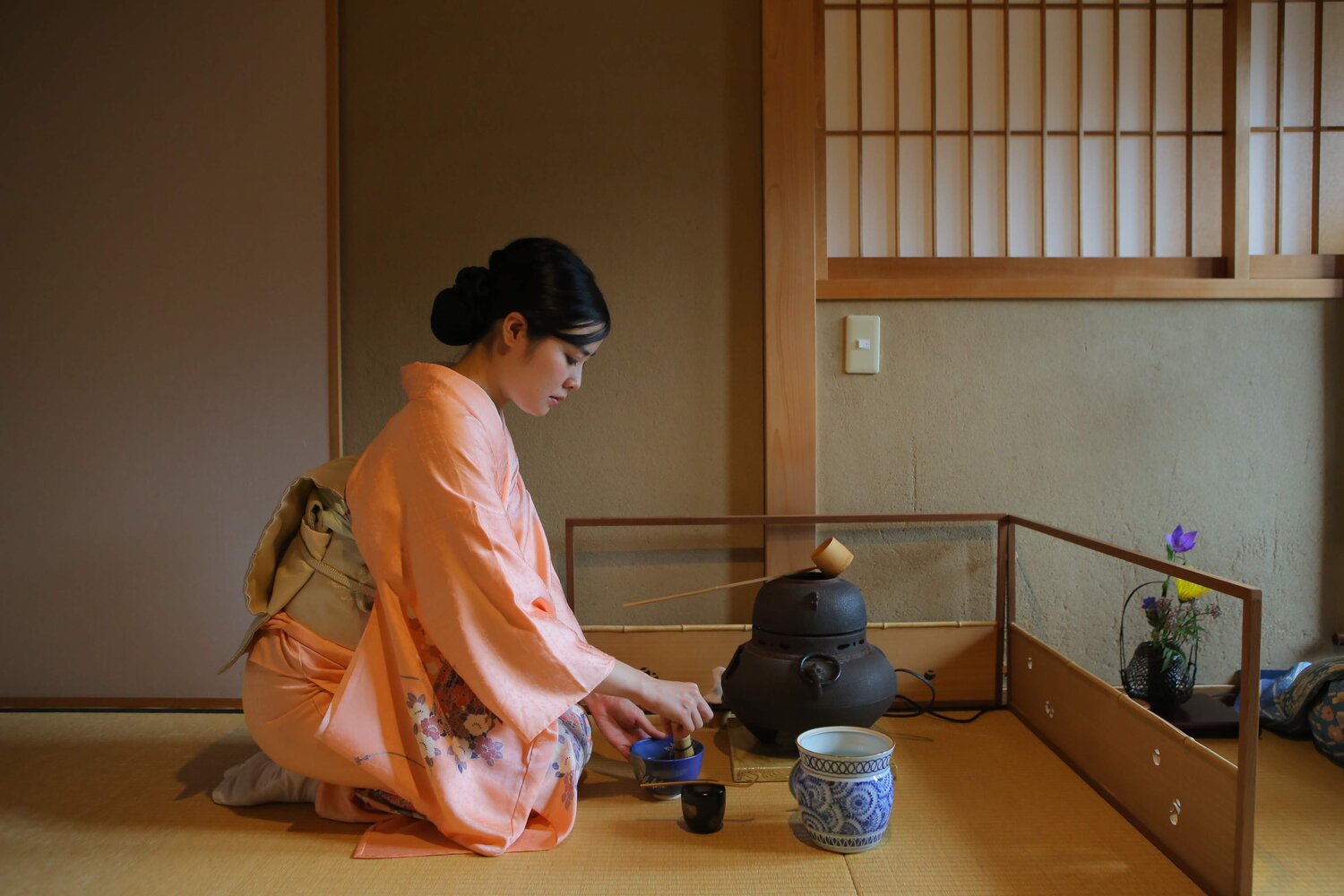 Flower Teahouse - Shared Tea Ceremony Experience.