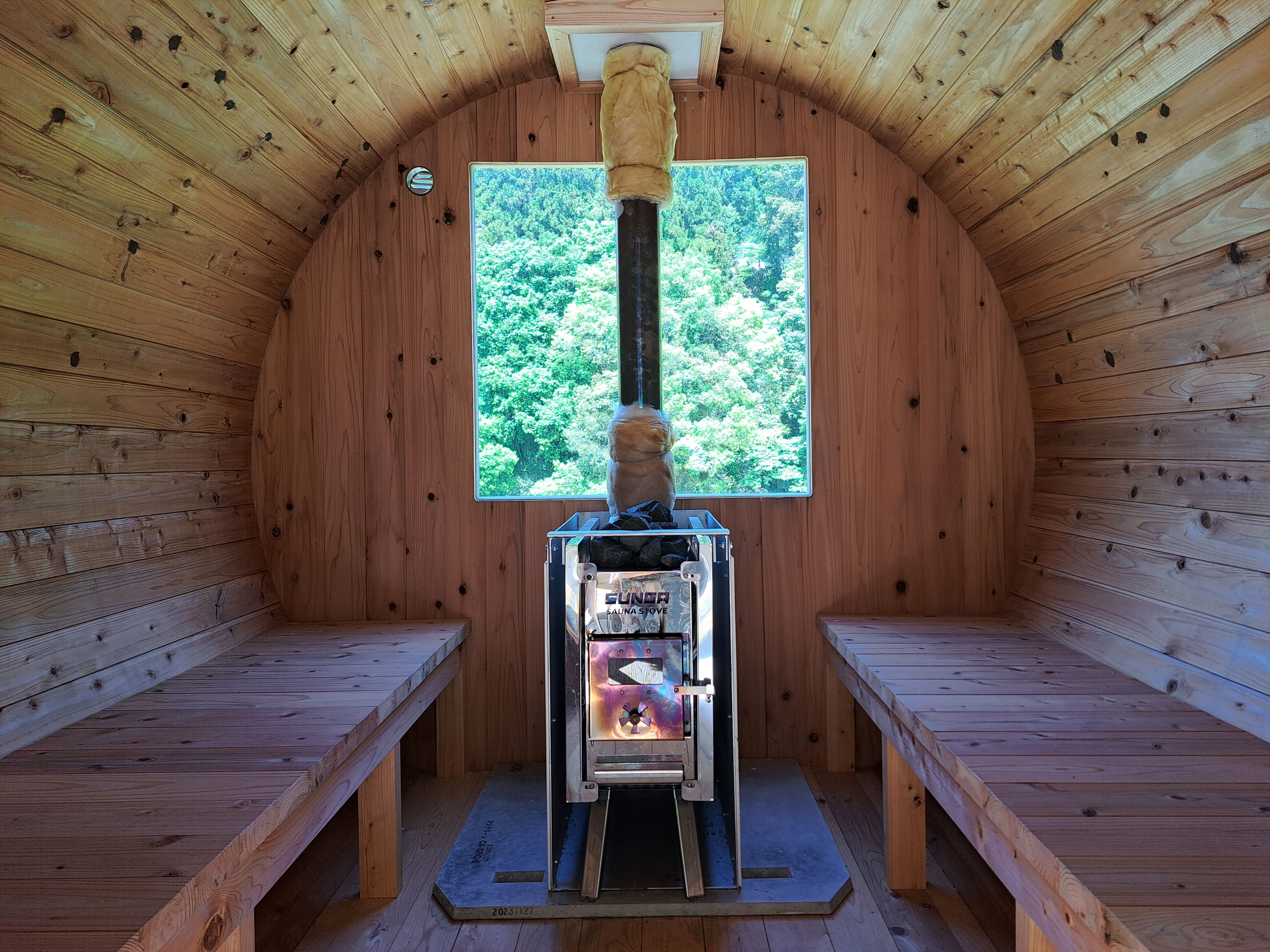 秘境祖谷でバレルサウナを満喫☆【三好市祖谷】