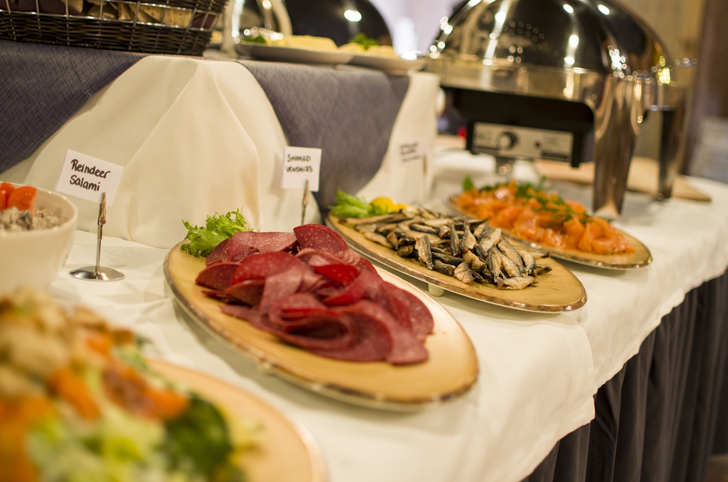 Lappish Wild Food dinner