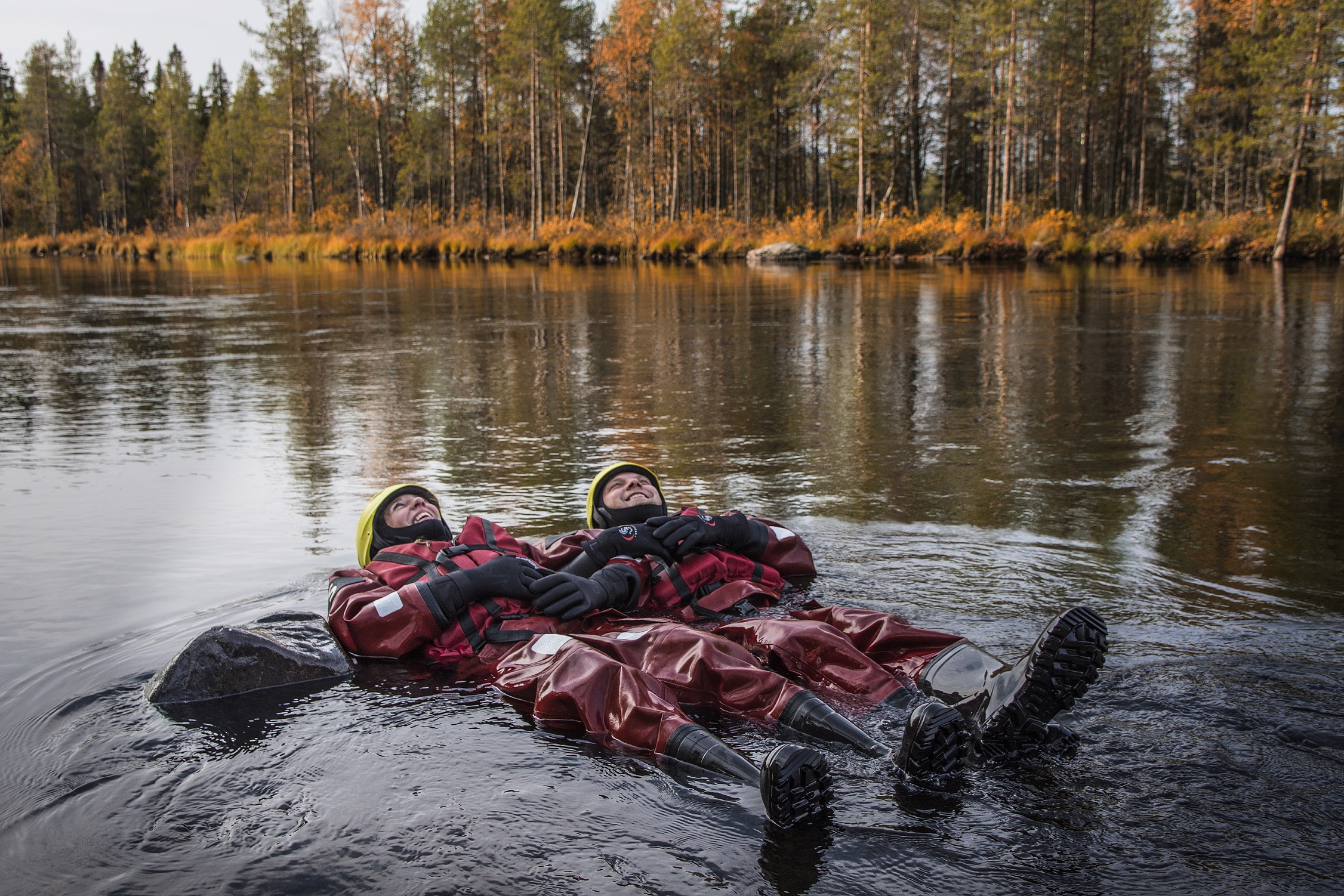 Summer River Floating