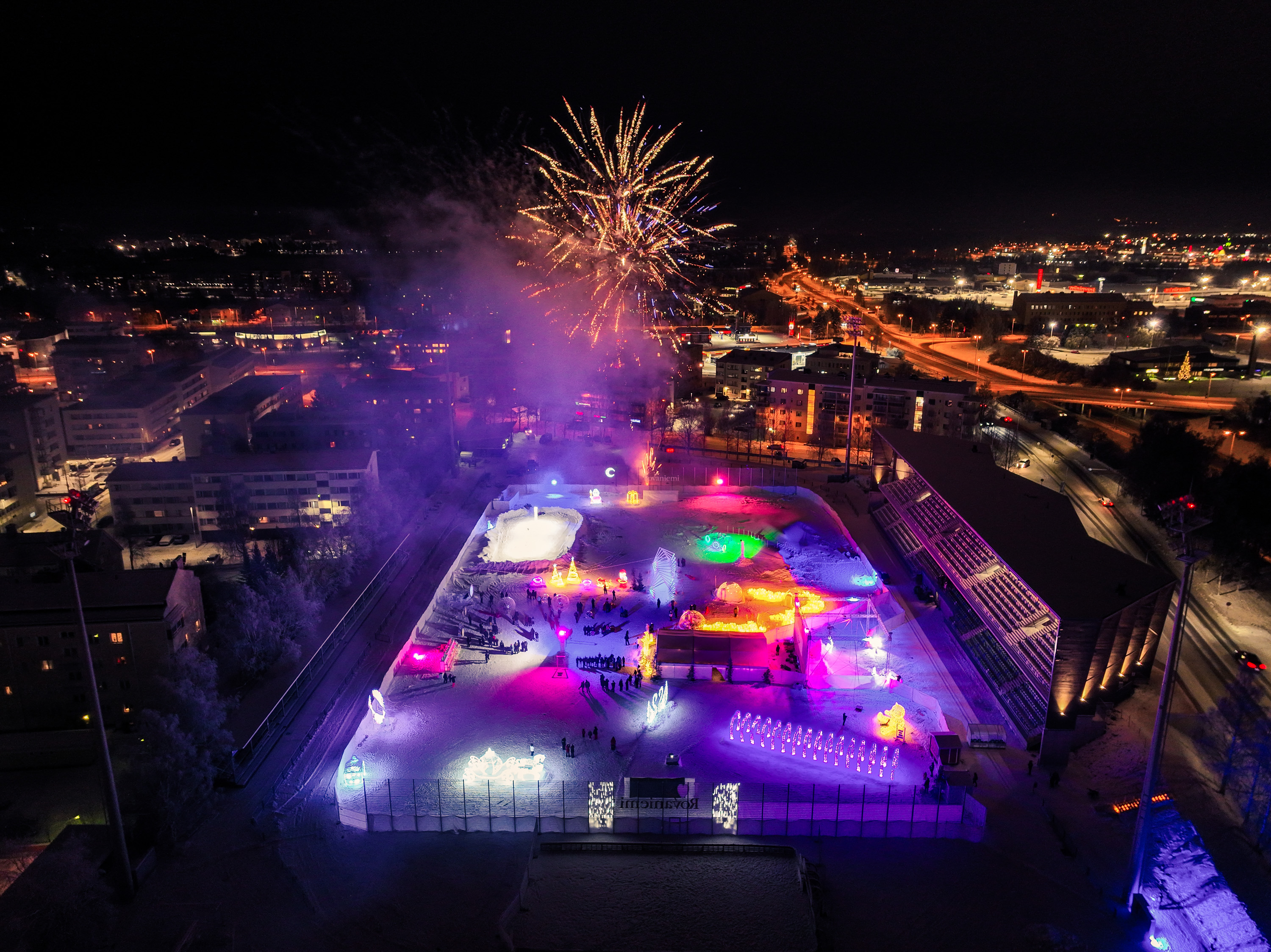 SnowGlow Winter Activity Park