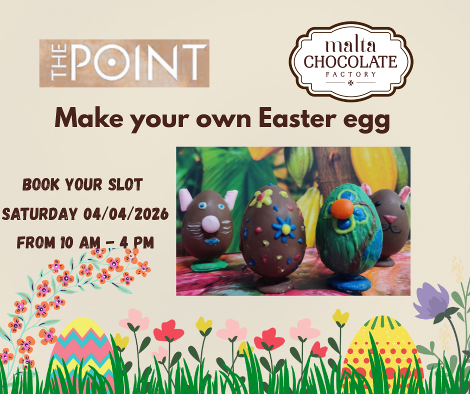 Easter Egg Decoration at The Point Shopping Mall