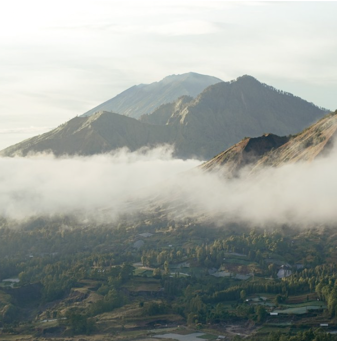 Mt Batur Sunrise hike + Hot Springs