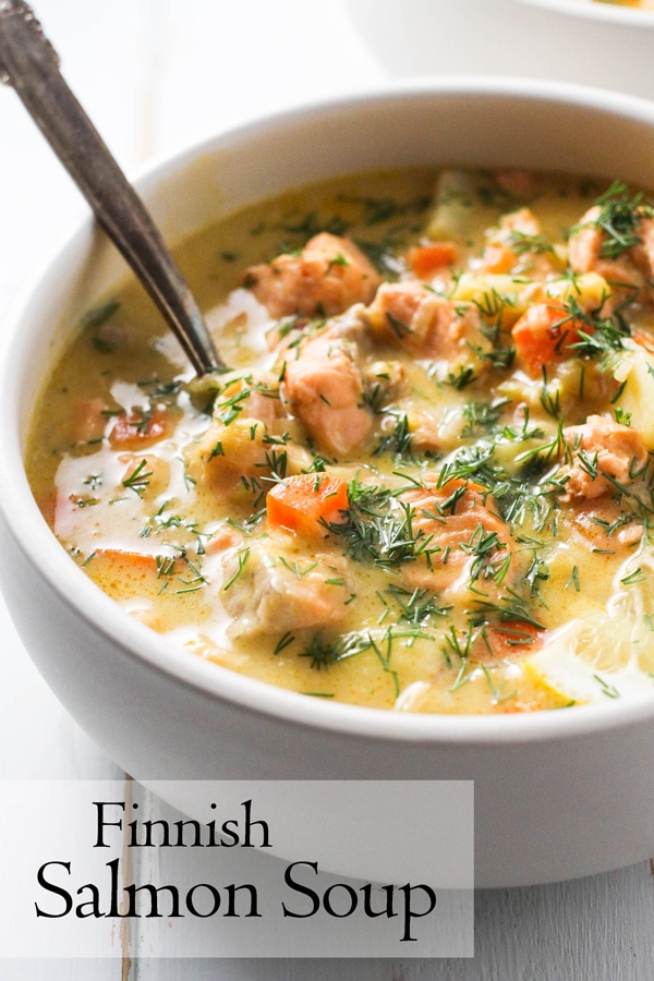 Eat like a local - easy cooking class Salmon soup, Rovaniemi