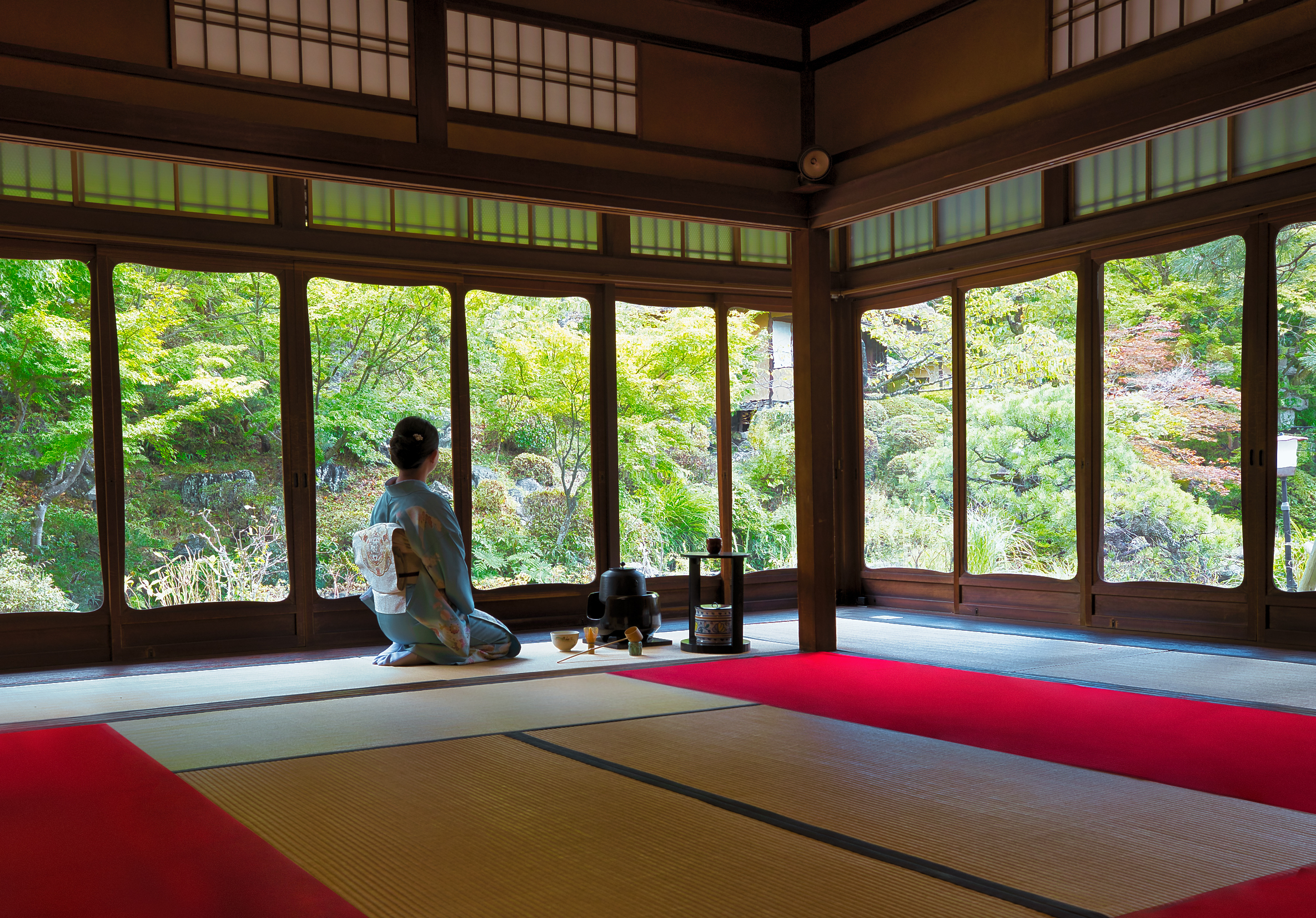 【1F】Tea ceremony and Japanese Garden【Group】