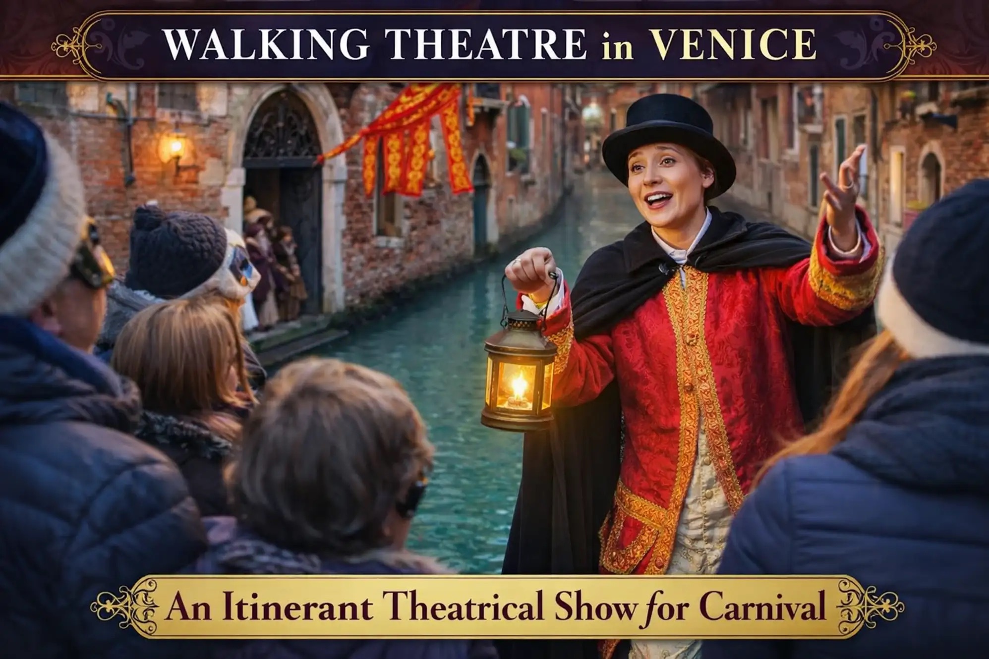Carnival & Casanova Secrets, Theatrical Walking Show