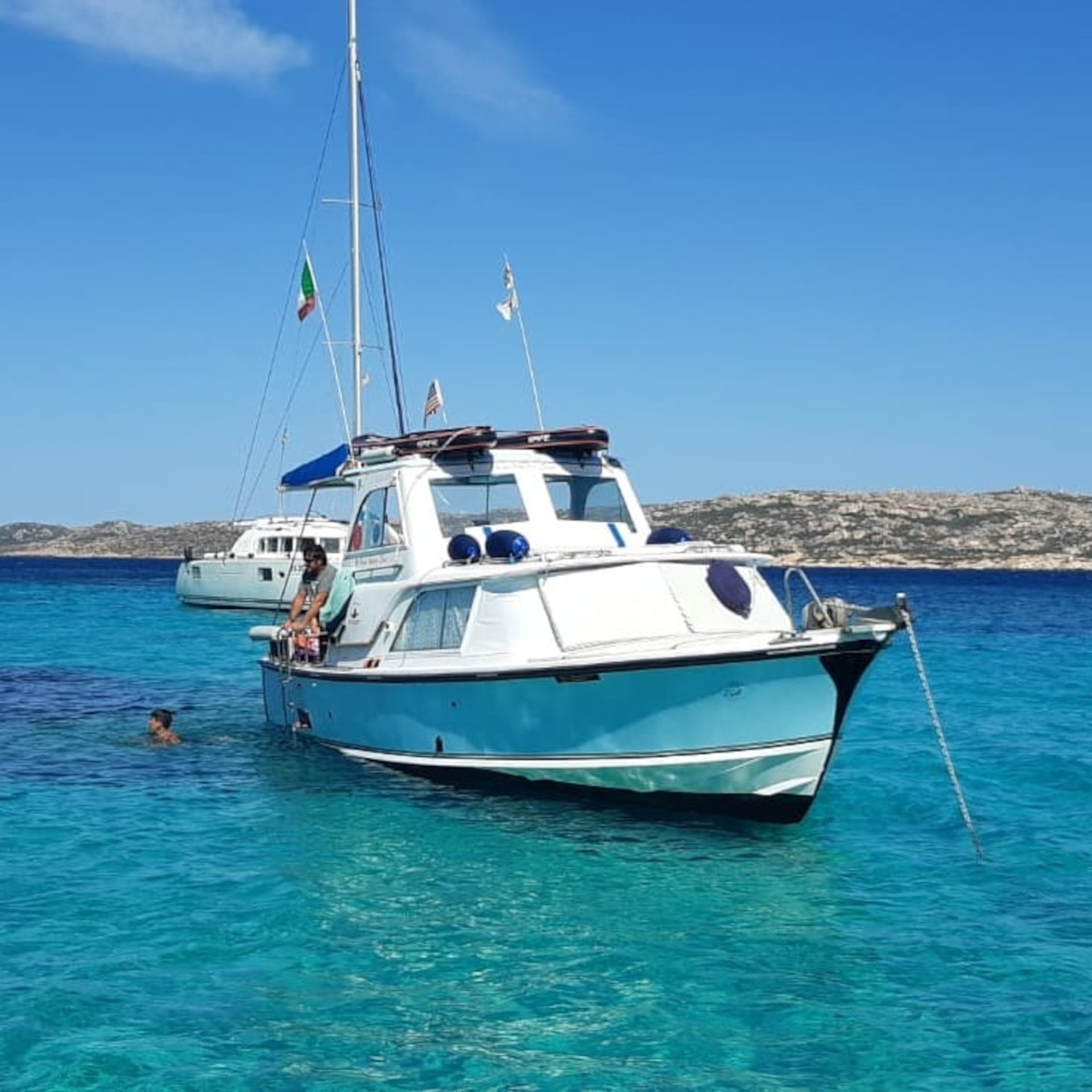 From Palau: speedboat tour in the La Maddalena Archipelago