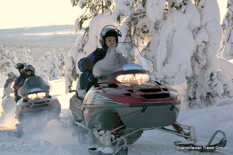 (test) Snowmobile safari “Lappish Circle”, Levi (TEST)