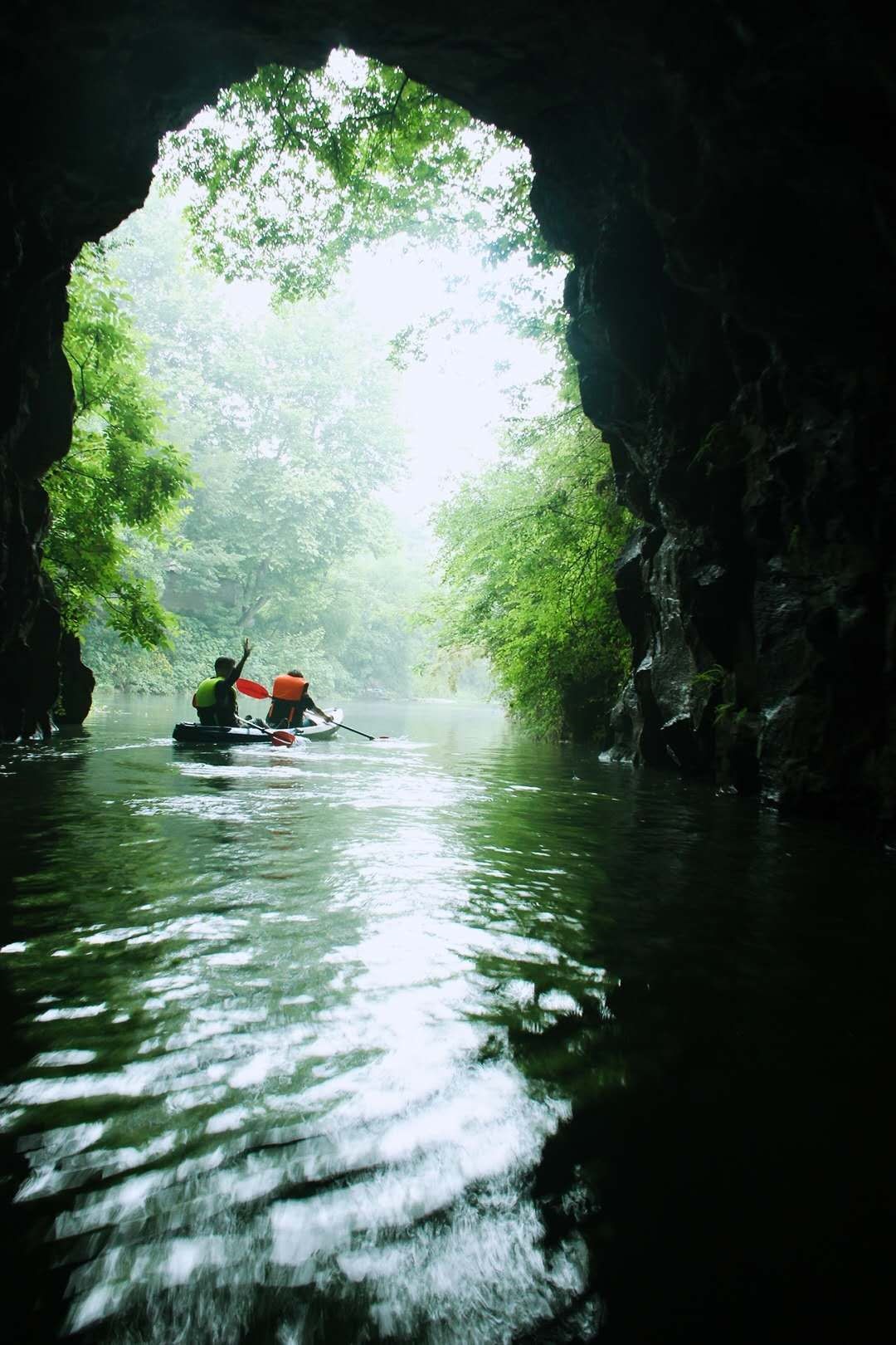 Half-day Wilderness Paddle Board Caving with Optional Horseback Trailriding from Hangzhou