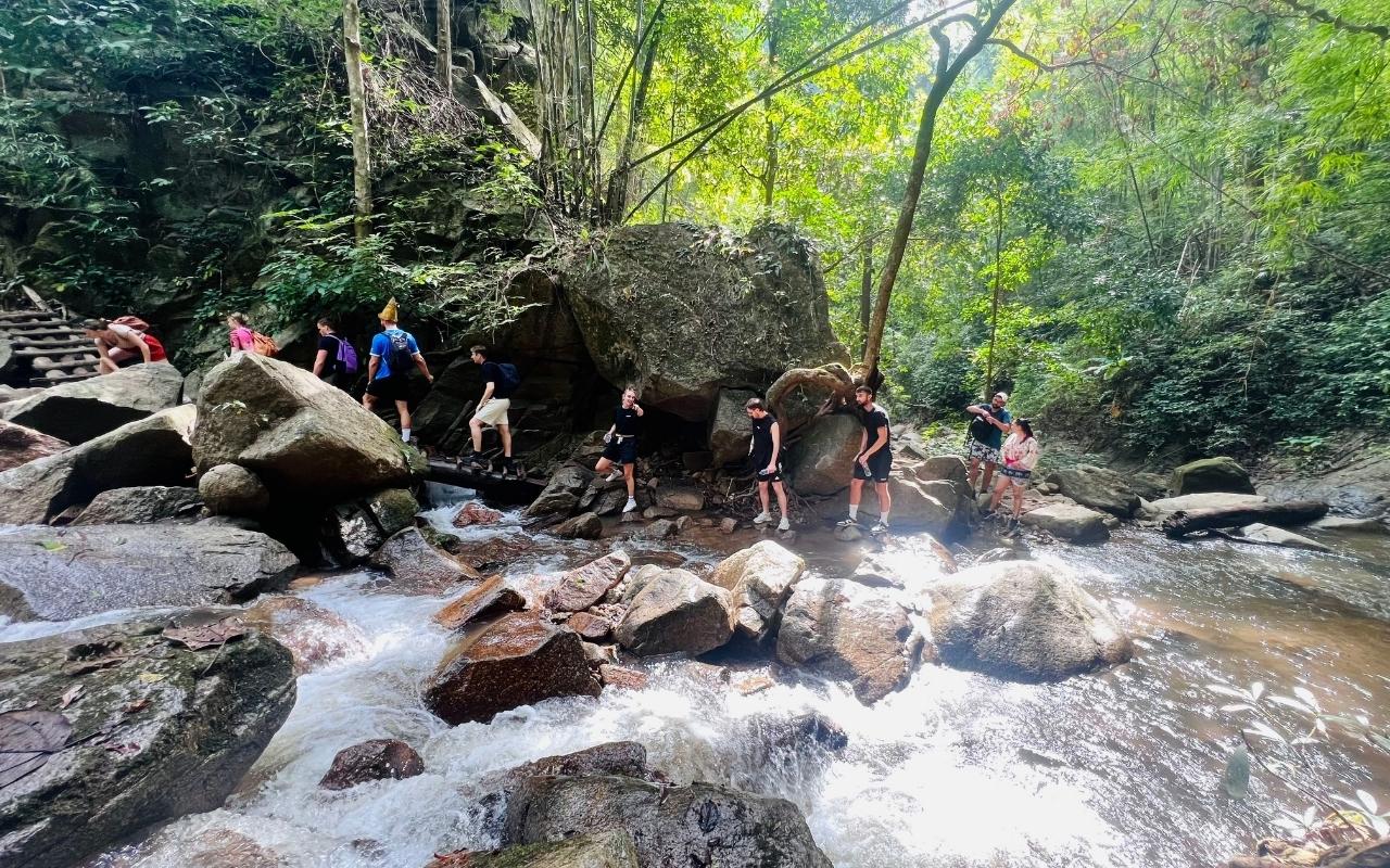 Chiang Mai Full-Day Adventure: Trekking & Care for Elephants (Add on Short River Tubing)