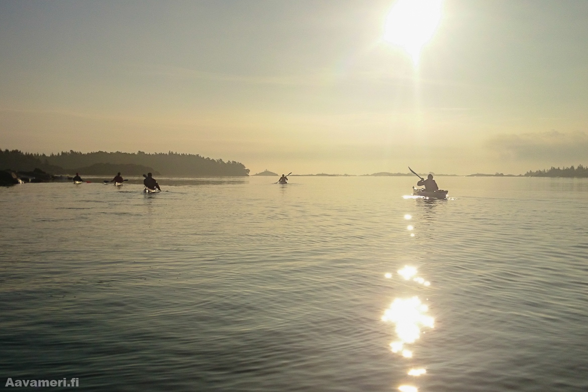 Turku Archipelago Kayaking Evening