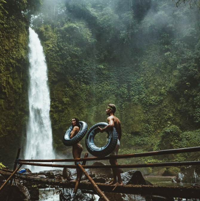 Mt Batur Sunrise hike + Nungnung Waterfall