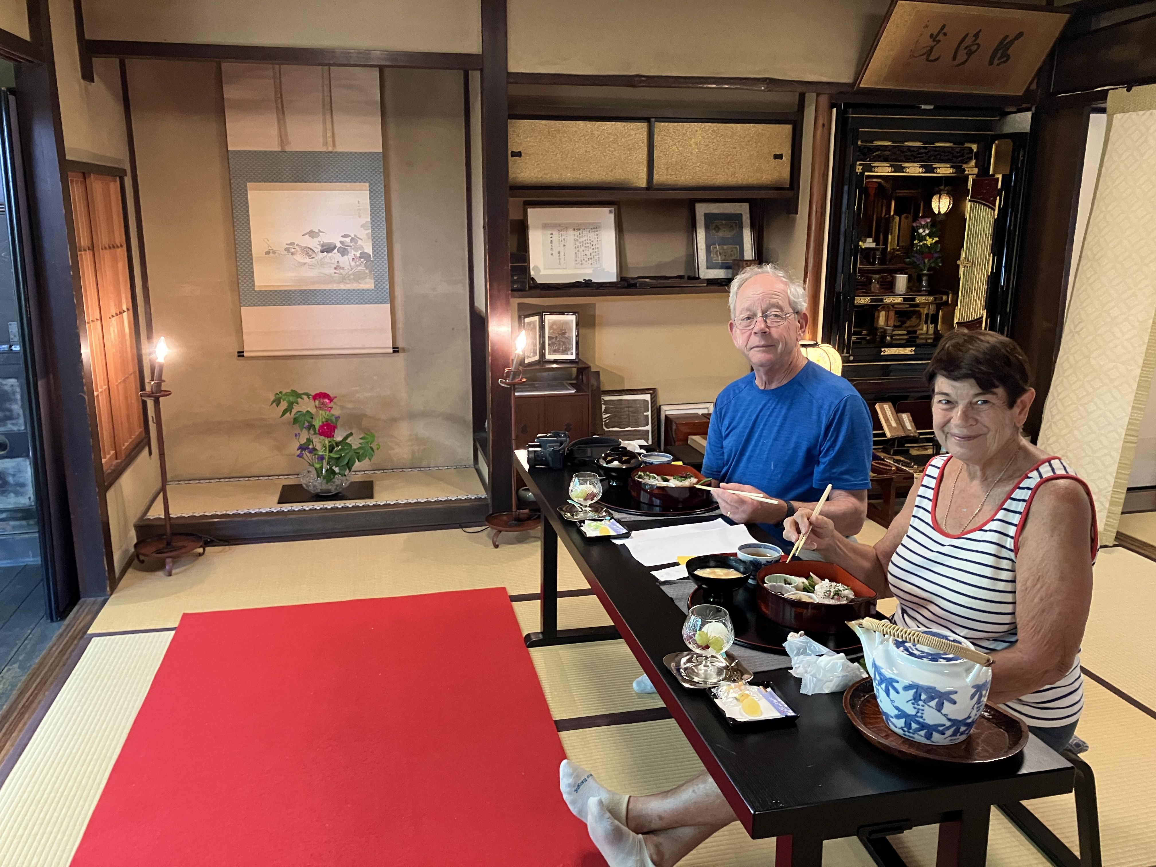 Traditional bento, dim sum served at the tea ceremony that has been around for 100 years