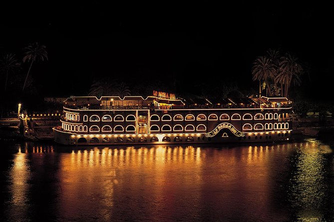 5 Stars Nile Dinner Cruise with belly-dancing & Egyptian folklore show
