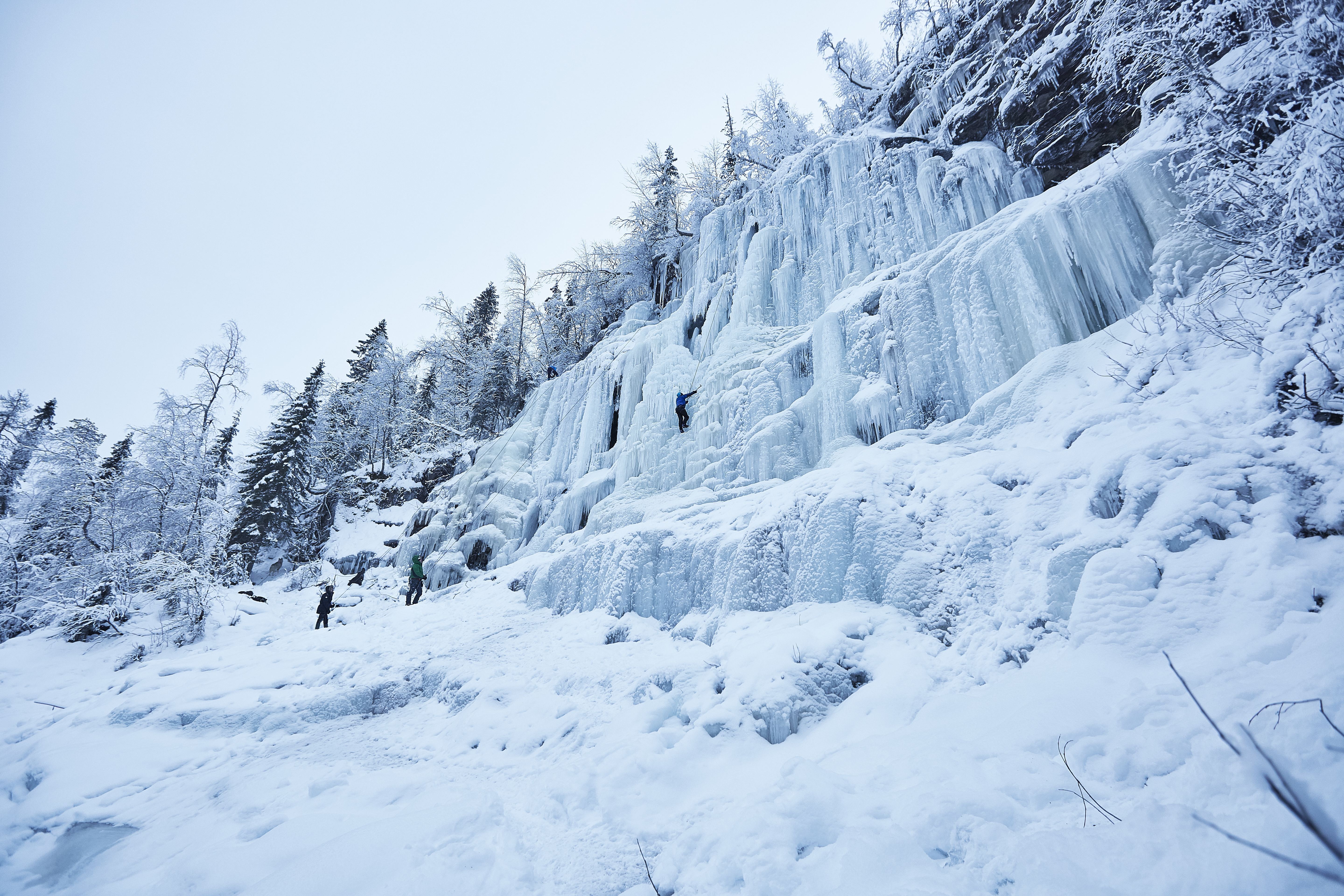 Ice Climbing Day in Korouoma Canyon – from Pyhä-Luosto
