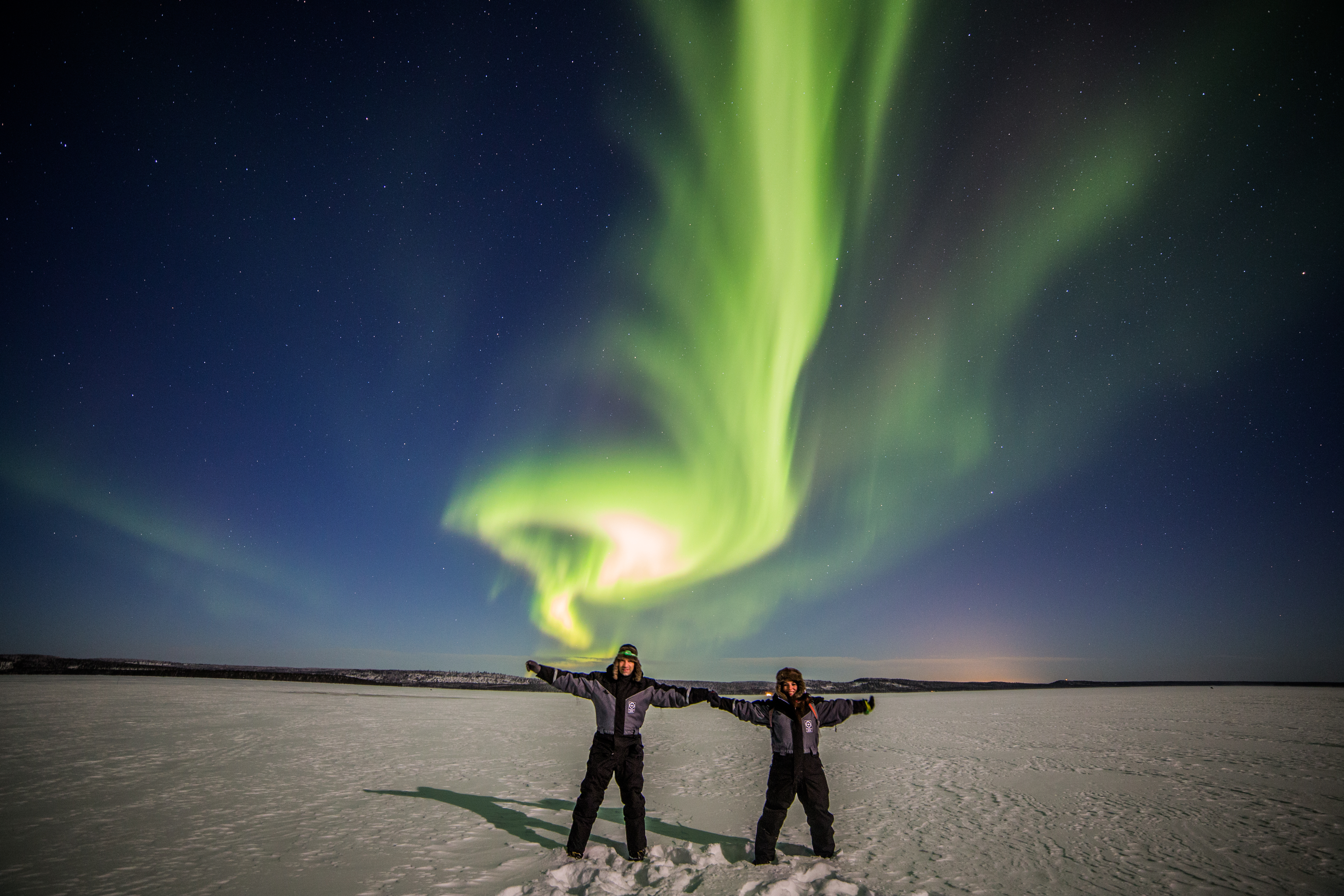 Northern Lights tour by Snowmobile (Levi)
