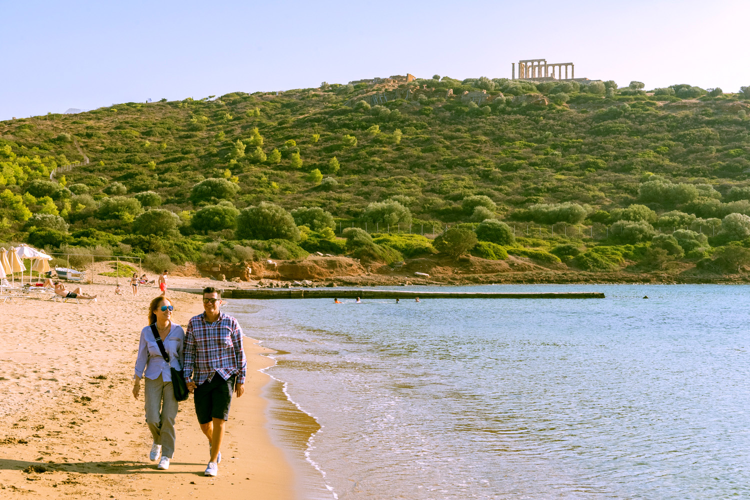 CAPE SOUNION: Lake Vouliagmeni, Olive Farm, Poseidon Temple, Thorikos Theatre