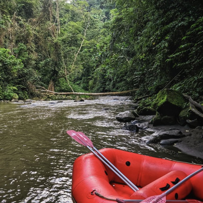 Mt Batur Sunrise hike + White Water Rafting