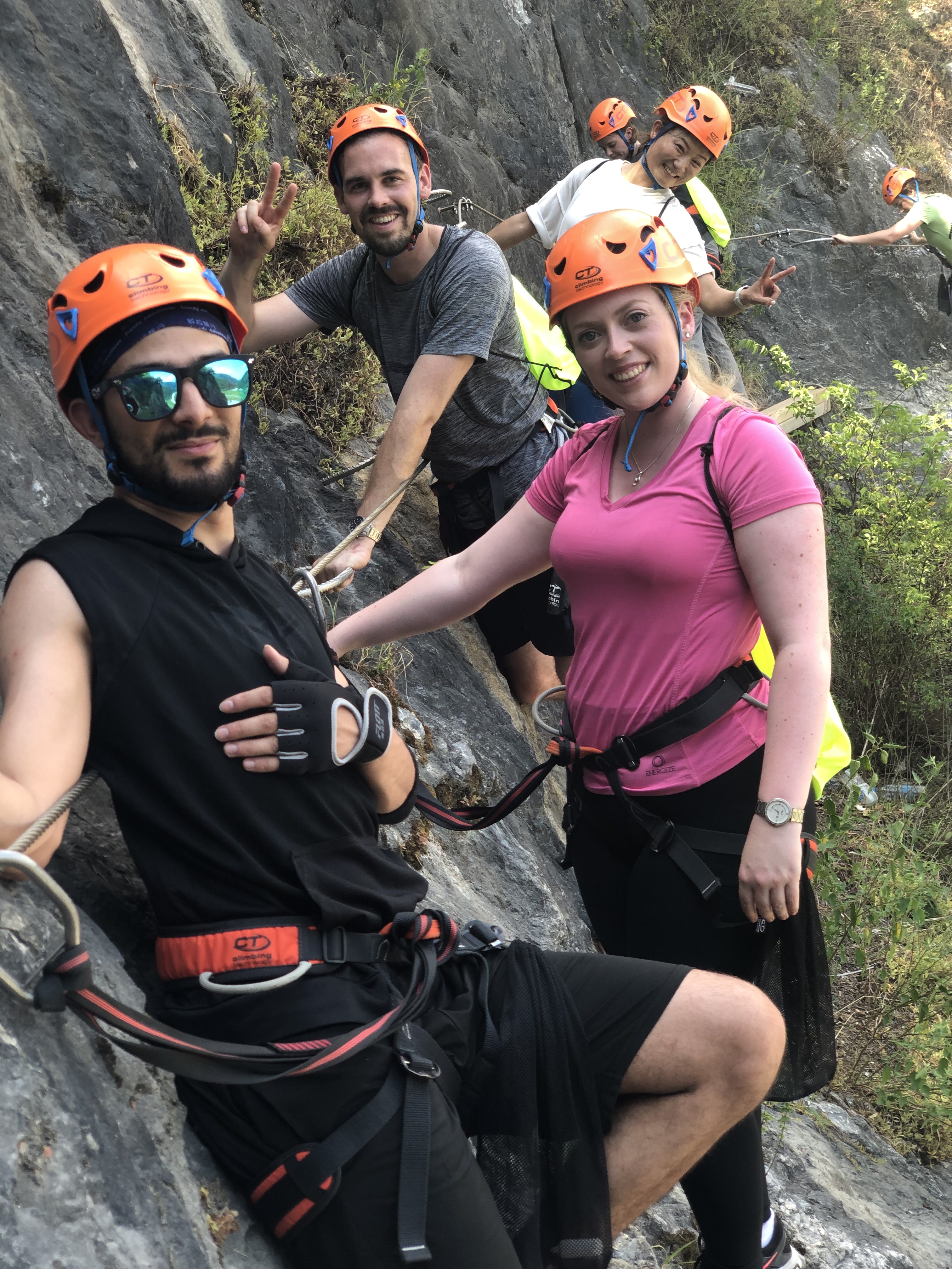 1-day Summer Ice Caves and Via-ferrata Rock Climbing Guided Tour from Hangzhou