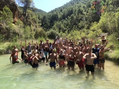 River hiking Rio Fraile