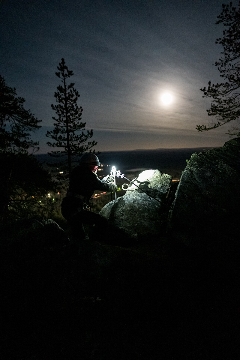 Aurora Adventure: Zipline & climbing adventure under the northern lights with free transport