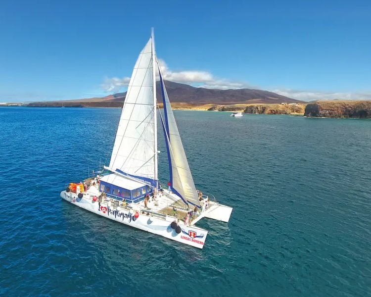 Lanzarote Catamaran Cruise to Papagayo Beaches with Lunch & Open Bar