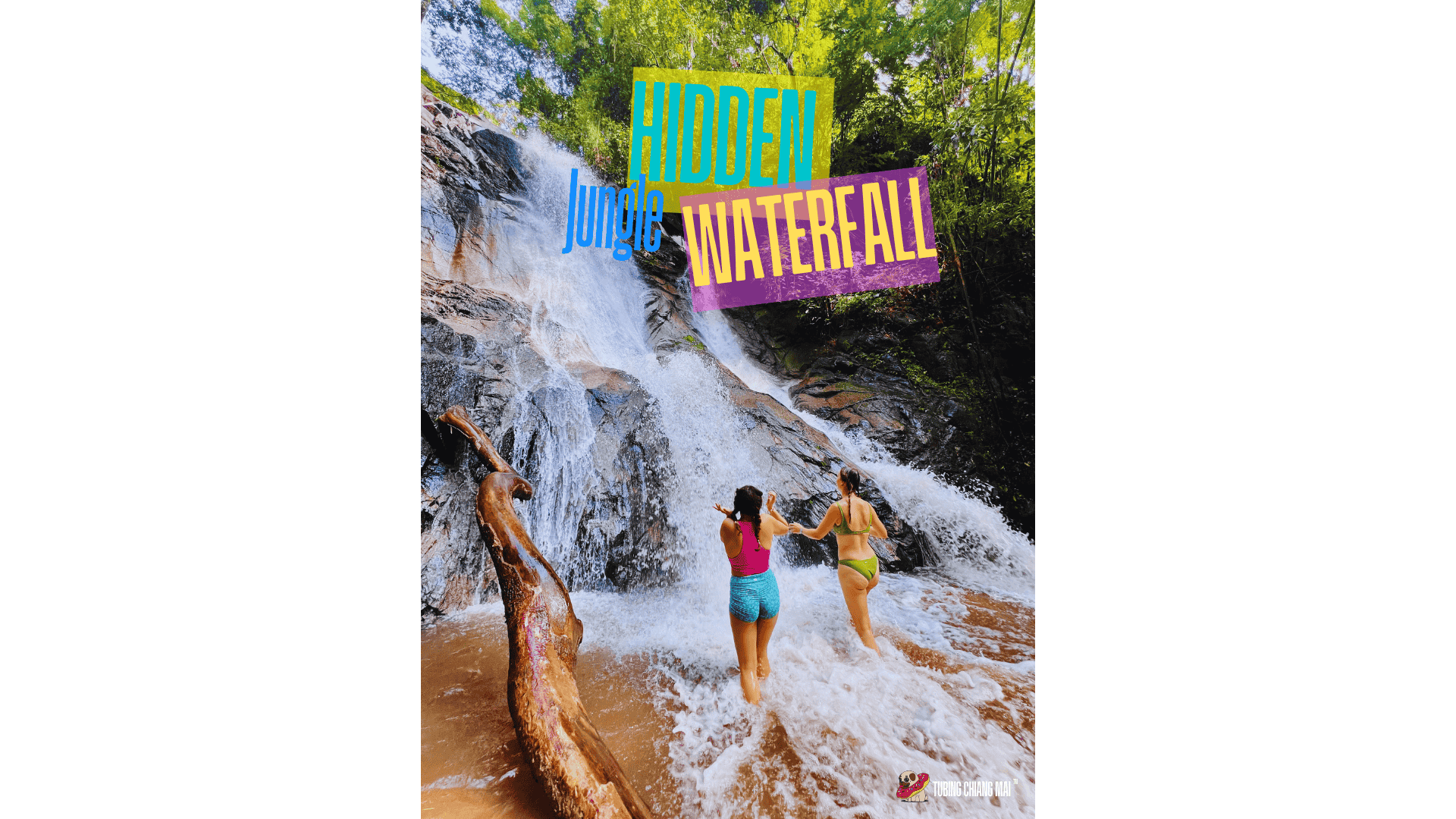 Chiang Mai Full-Day Adventure: Trekking, Tubing & Waterfall slide