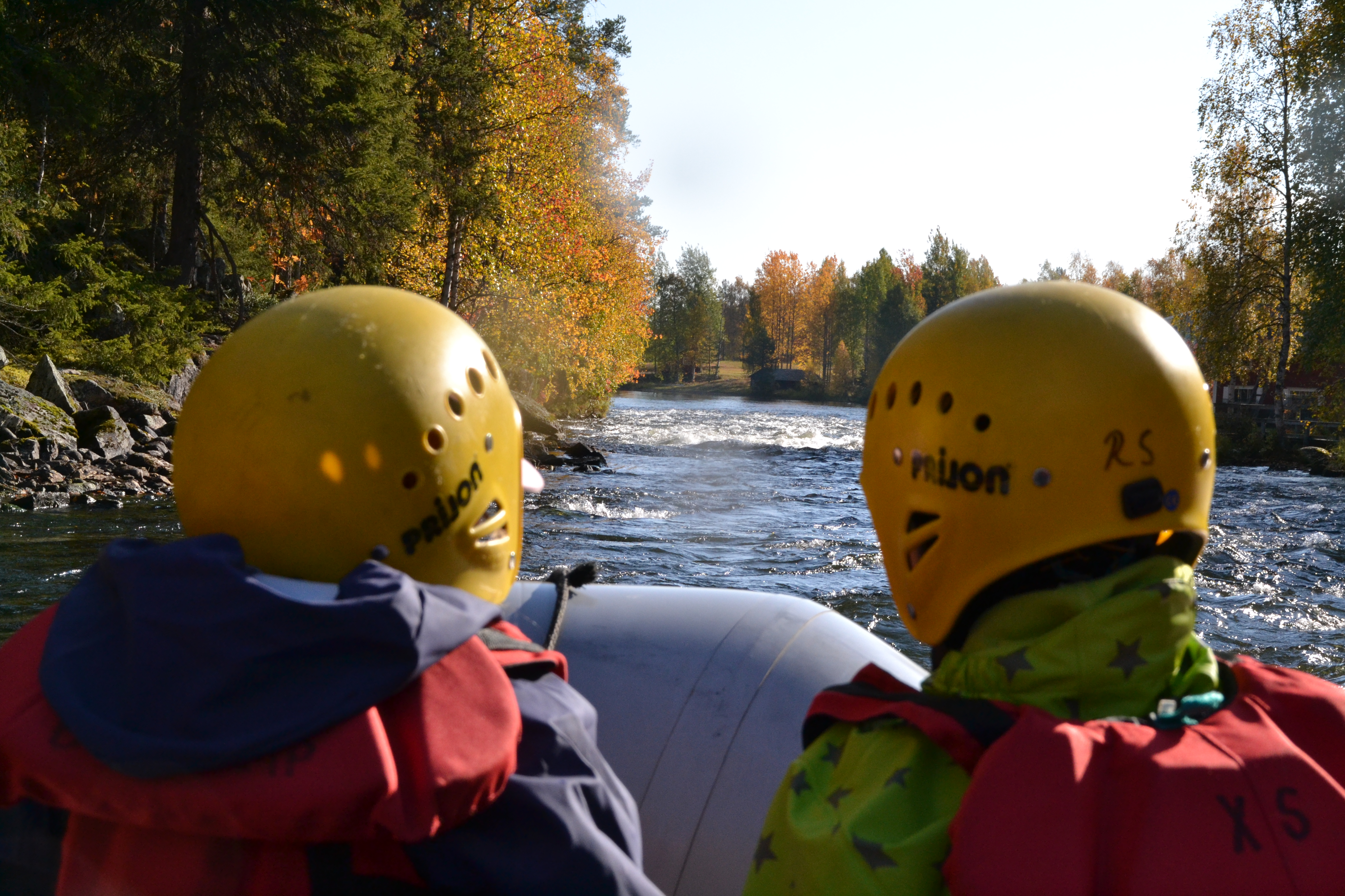 River rafting fun for families