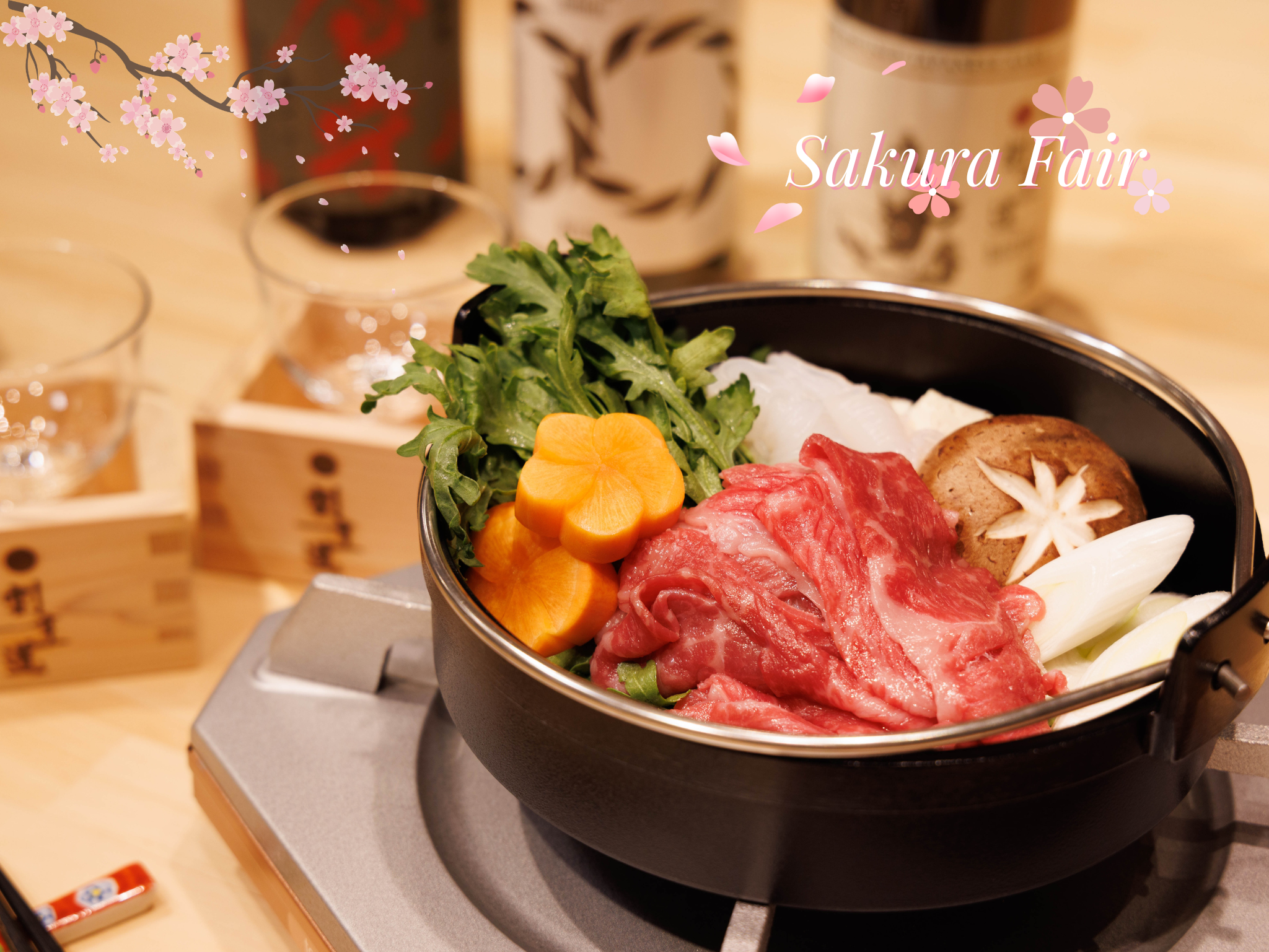 Sake Tasting & Wagyu Sukiyaki Experience in Tokyo