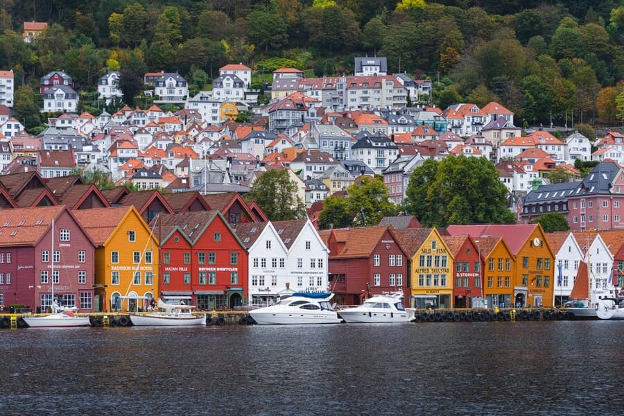 Bergen sightseeing by car, private