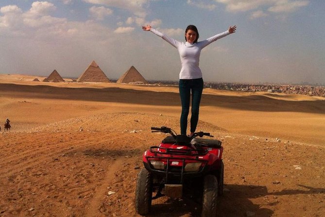 Half-Day Cairo Quad Bike Desert Safari at the Giza pyramids