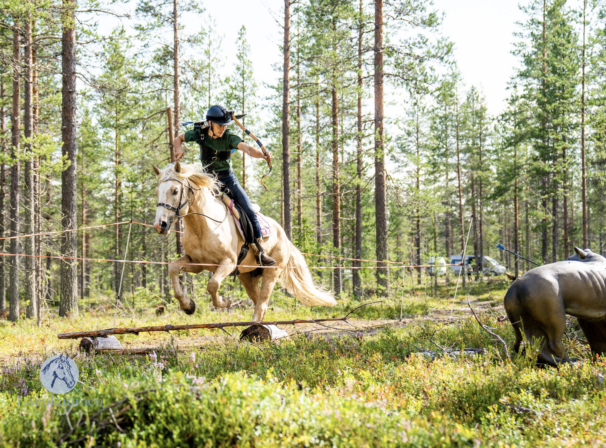 Horseback archery competitions