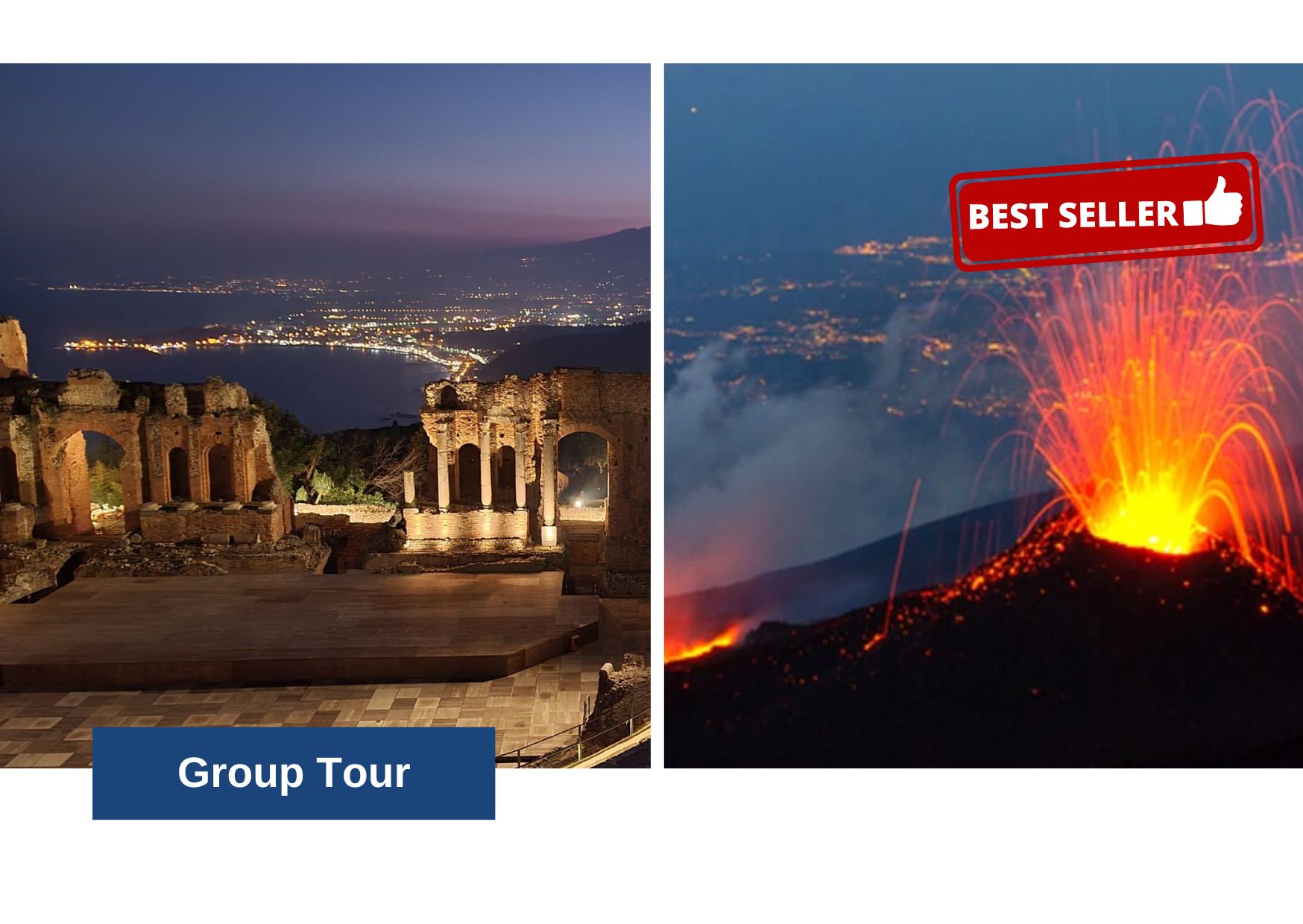 Mount Etna & Taormina - Multilingual Group Tour from Palermo