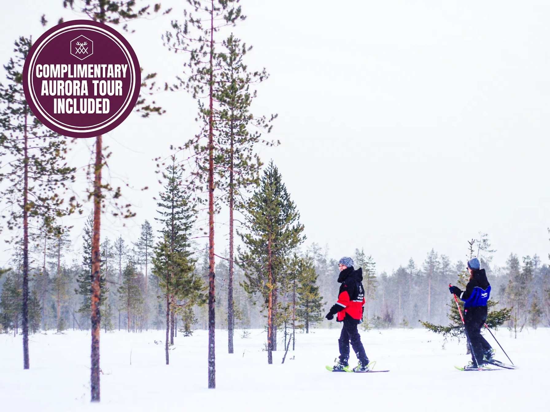 Snowshoe Trip for Ice Fishing - Rovaniemi