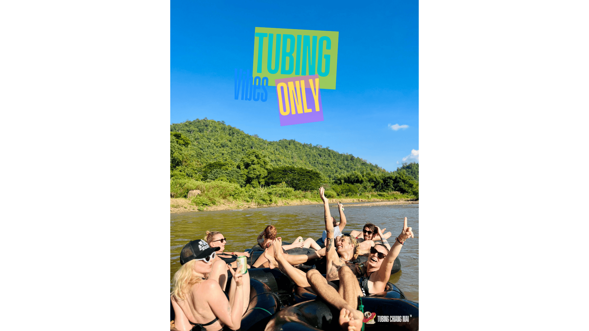 Chiang Mai Full-Day Adventure: Trekking, Tubing & Elephant Feeding