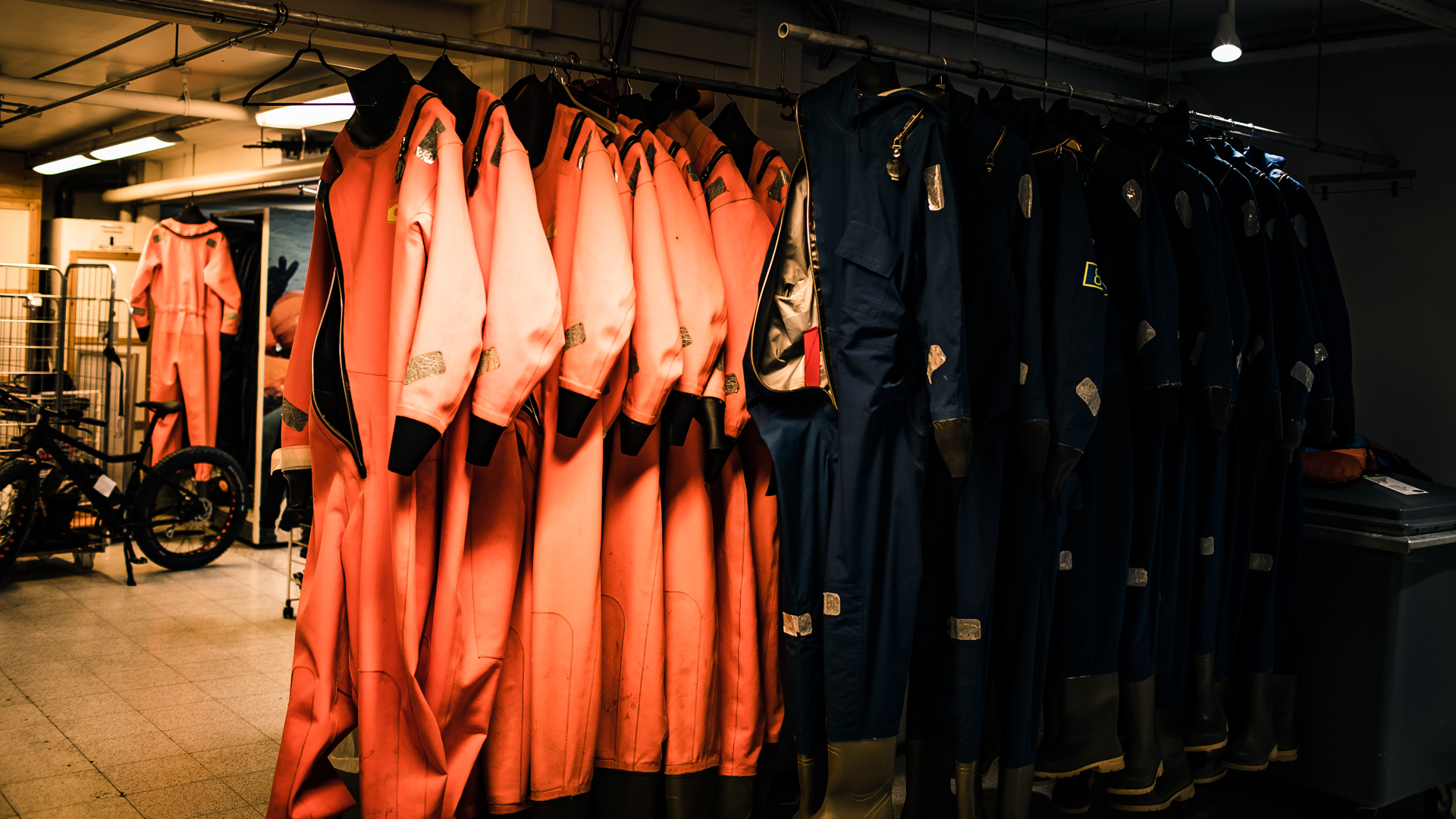 Nightime River Floating