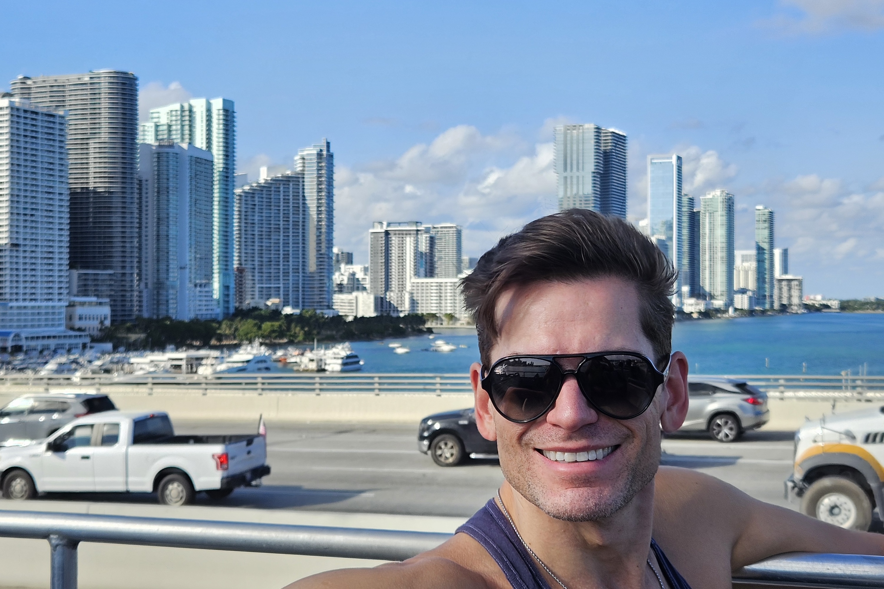 Double Decker Sightseeing Bus Tour of Miami in English & Spanish