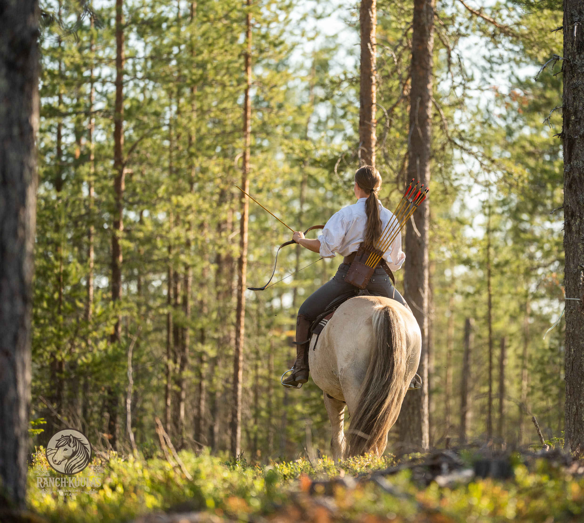 Horseback Archery Training Camp with Anni Jauhiainen in Lapland 2026