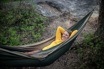 Silent Meditative Nature Walk and Hammock Relaxation Moment at Kolin Keidas