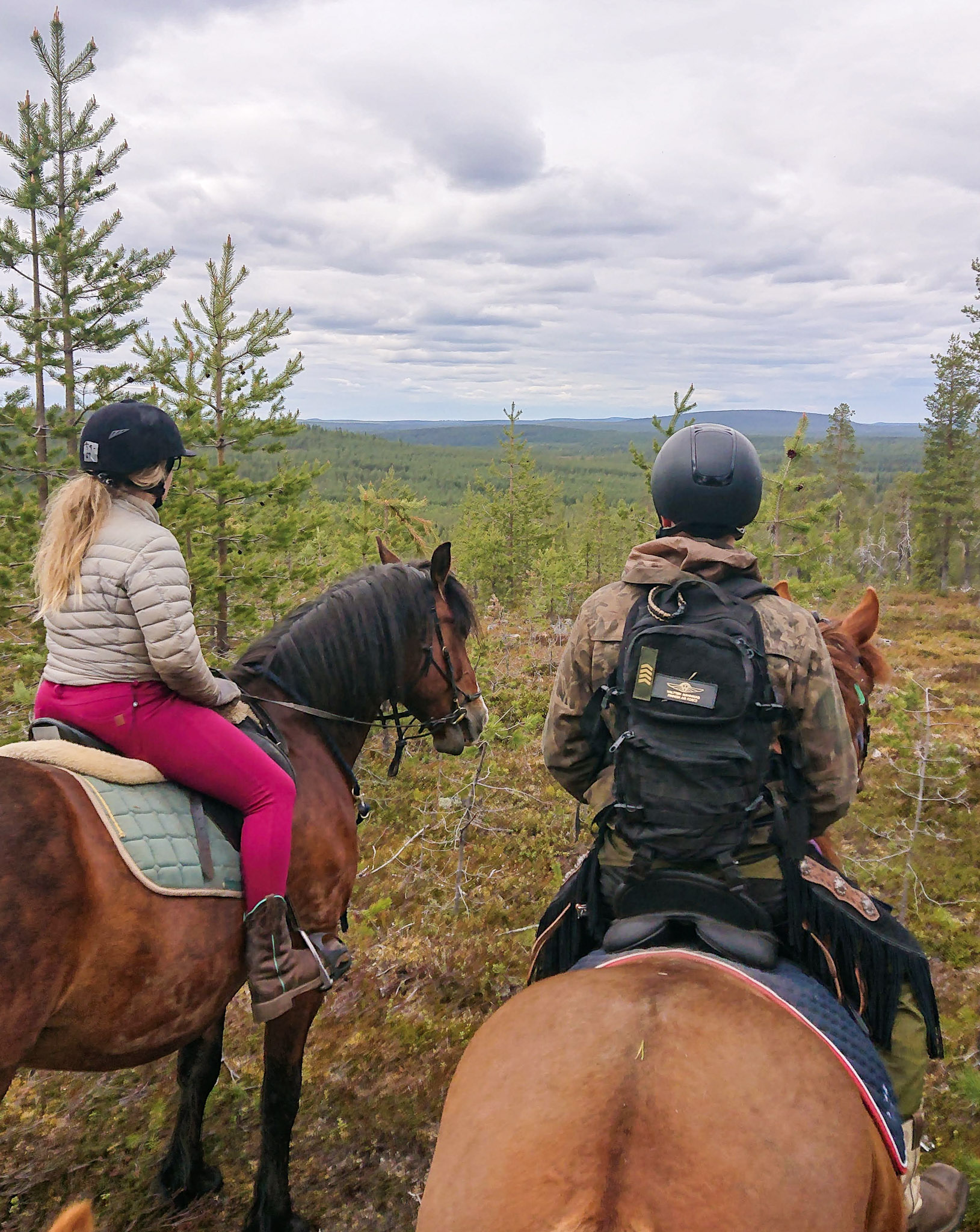 Horse ride to the Haukivaara (ADVANCED ONLY)