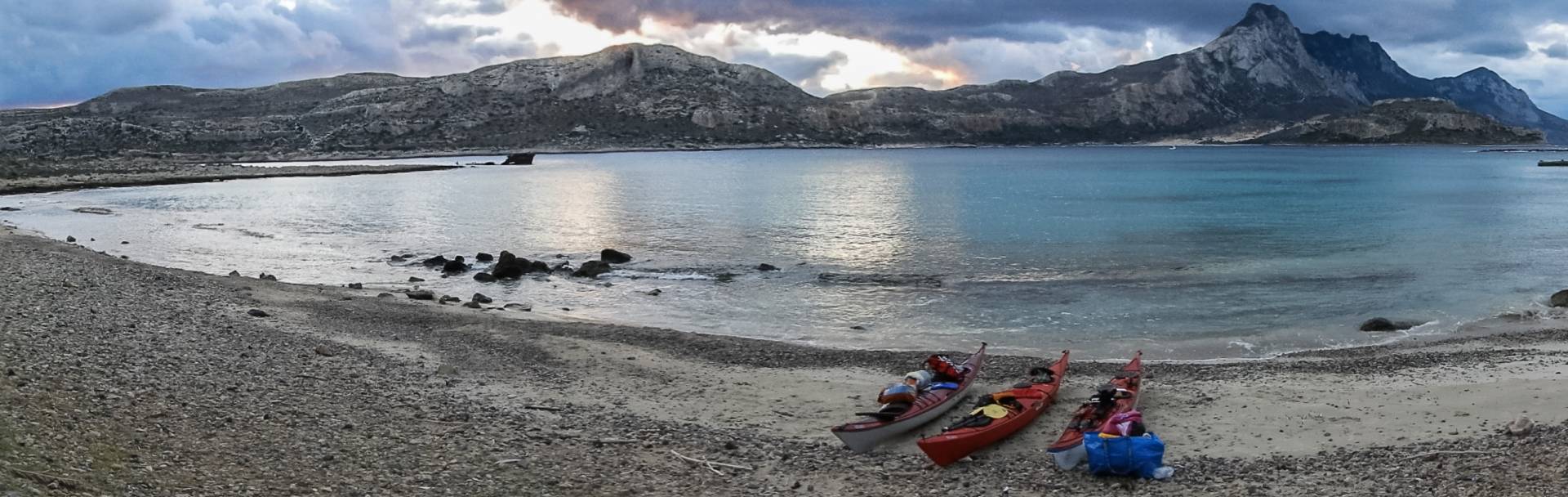 10-days Sea Kayak Expedition with Camping in West Crete, Greece