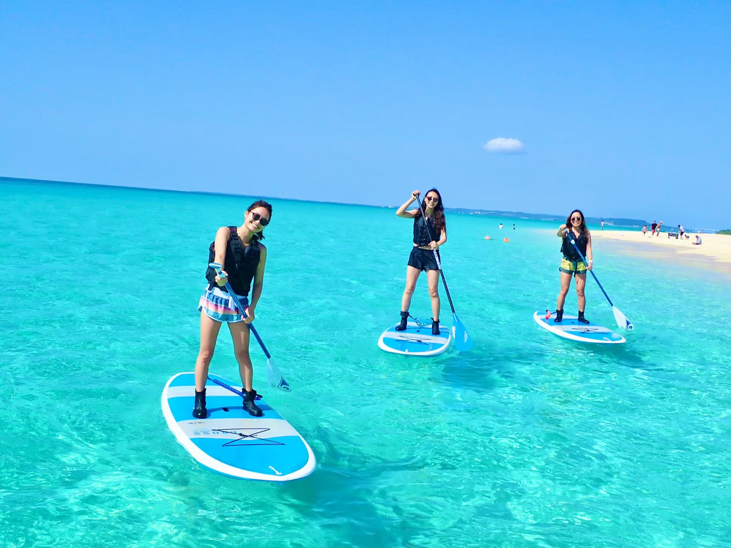 [Miyako] Experience the world-class ocean! Selectable SUP / Canoe Tour
