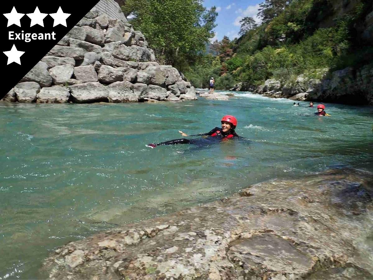 Floating sport (whitewater swimming) - half day