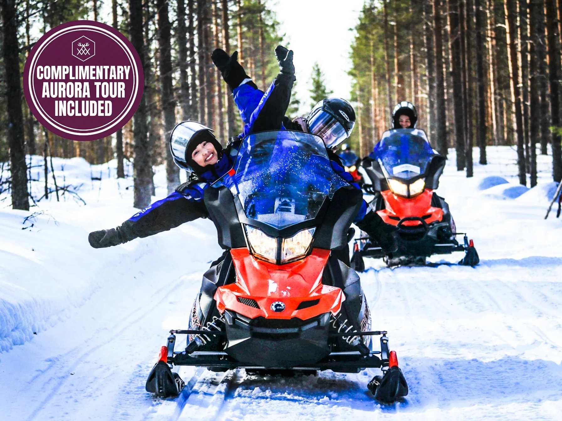 Snowmobile Safari in the Nature - Rovaniemi